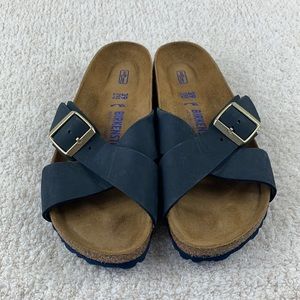 Birkenstock Sienna Soft Footbed MIDNIGHT Nubuck